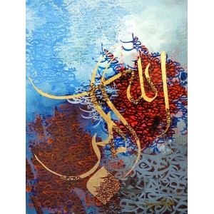 Samra Malik, 12 x 16 inch, Acrylic on Canvas, AC-SMK-011